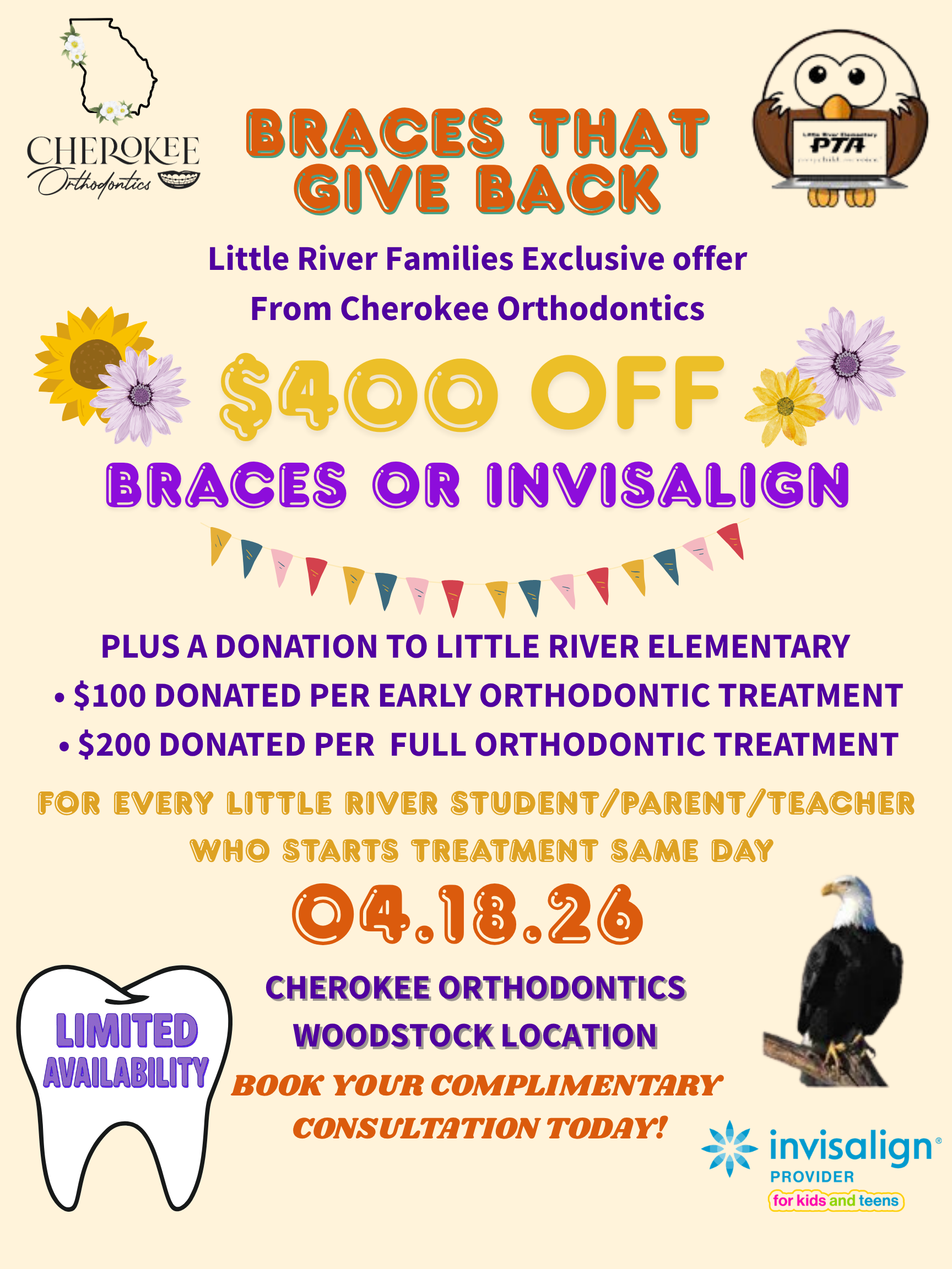 Beige Orange Green Colorful Spring Fest Event Poster